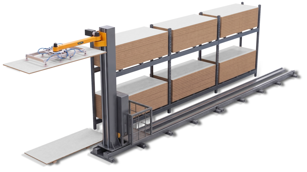Robô Manipulador para Palletes + Racks